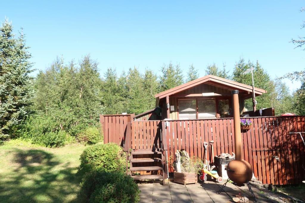 Cottage With Hot Tub In Beautiful Surroundings Hroarsstathir Buitenkant foto